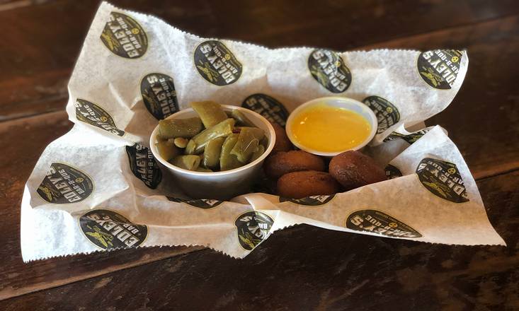 Order Kid Mini Corn Dogs food online from Edley's Bar-B-Que store, Nashville on bringmethat.com