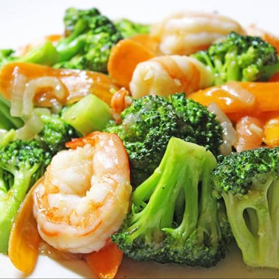 Order C16. Shrimp with Broccoli food online from Excel Chinese Restaurant store, South Chesterfield on bringmethat.com