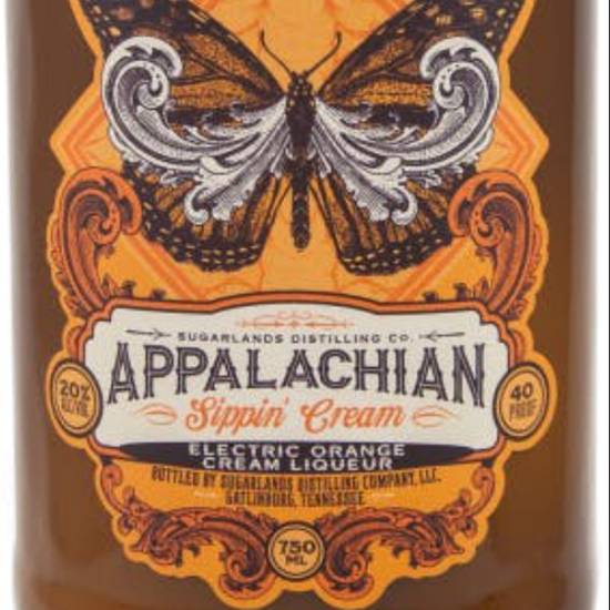 Order Sugarland's Shine Sippin Cream Electric Orange  moonshine 750ml 20%ABV food online from Princess Liquors store, Port Saint Lucie on bringmethat.com