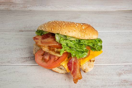 Order The Grilled Chicken BLT food online from The Angry Chicken store, San Diego on bringmethat.com