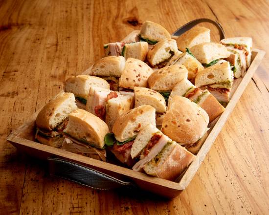 Order Mini Tuscan Focaccia Tray (2910 cal)  food online from Jason Deli store, Decatur on bringmethat.com