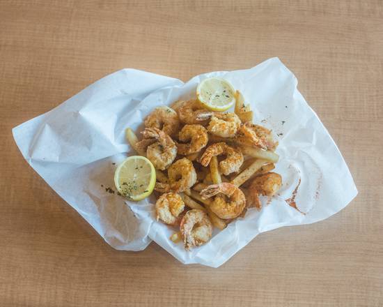 Order Shrimp Dinner and Drink   磻  food online from Nick's Gyros & Grill store, West Columbia on bringmethat.com