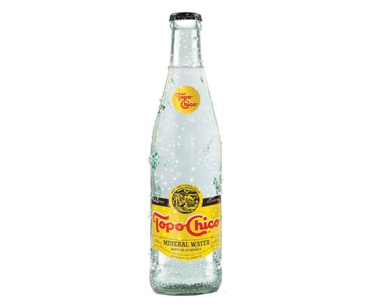Order Topochico Mineral Sparkling Water food online from Giuseppe Pizzeria store, Denver on bringmethat.com