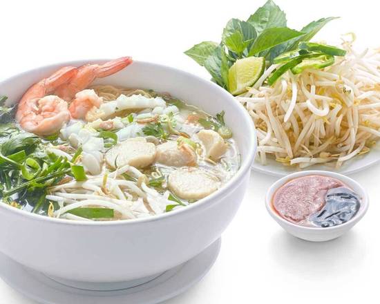 Order Hu Tieu food online from Green Bamboo Noodle House store, Cordova on bringmethat.com