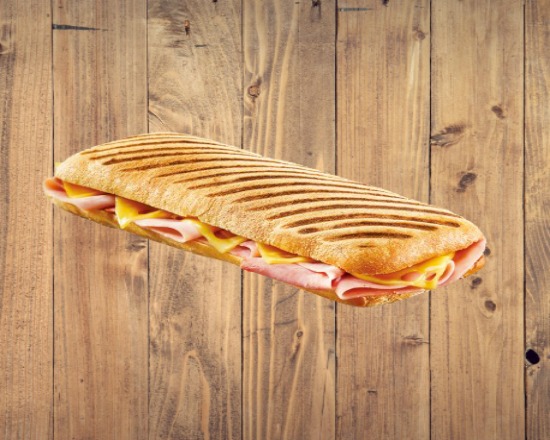 Panini au jambon de dinde