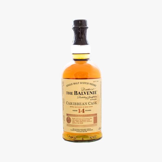Order Balvenie Caribbean Cask Single Malt Scotch 14 Year Old food online from Fine Wine & Spirits Warehouse store, Tampa on bringmethat.com