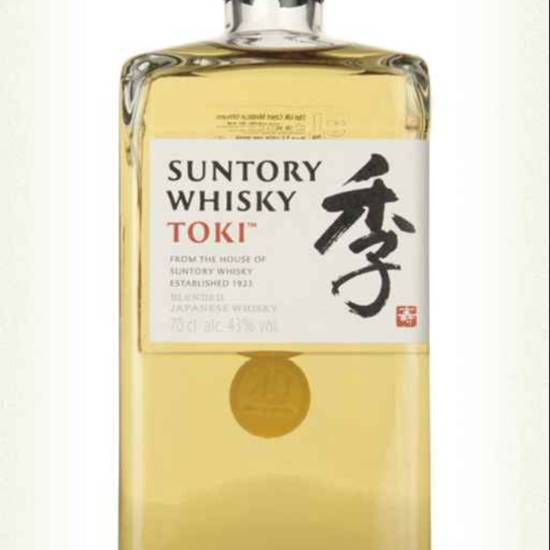 Order Suntory Toki Blended Japanese Whiskey food online from Santa Monica Liquor store, Santa Monica on bringmethat.com