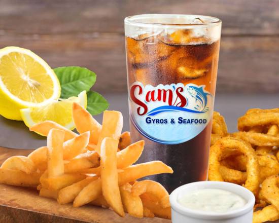 Order #15 Calamari food online from Sam Gyro & Seafood store, Saint Petersburg on bringmethat.com