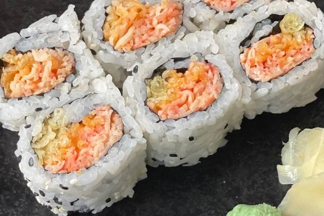 Order Spicy Crab Roll food online from Hibachi Express store, Auburndale on bringmethat.com