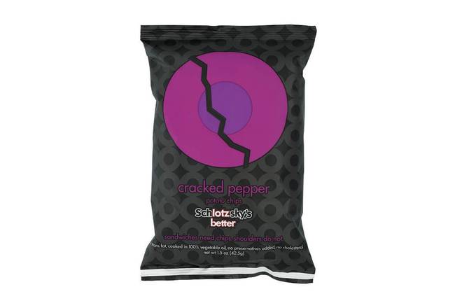 Order Schlotzsky's Cracked Black Pepper Chips food online from Schlotzsky's store, McAllen on bringmethat.com
