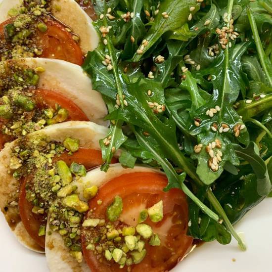 Order Pistachio Caprese Salad  (3 Net Carbs)   GF food online from Ketoeat store, Dallas on bringmethat.com