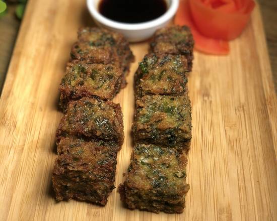 Order Chive Pancakes food online from Luck Thai store, New York on bringmethat.com