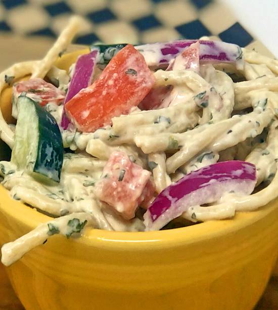Order Spaghetti Salad food online from Little Lois Cafe store, Salem on bringmethat.com