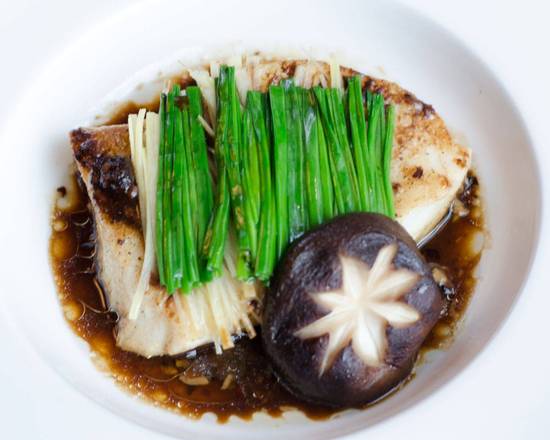 Order Chilean Sea Bass Black Bean Sauce food online from Nobu Miami store, Miami Beach on bringmethat.com