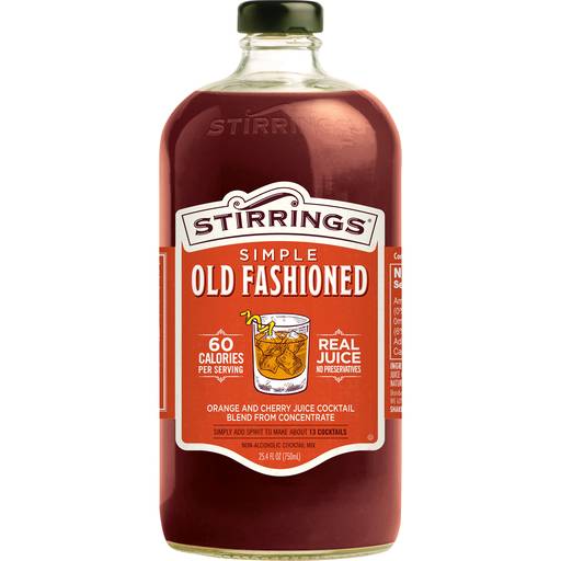 Order Stirrings Simple Old Fashioned Mixer (750 ML) 137252 food online from Bevmo! store, Albany on bringmethat.com