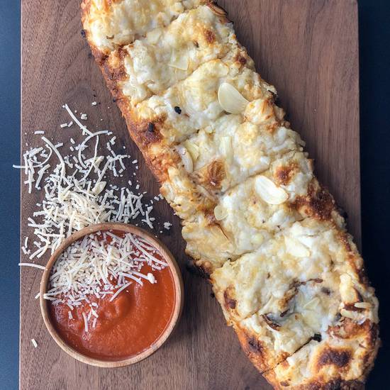 Order Garlic Bread (V) food online from Lucky You - Plant Based Pizza store, Los Angeles on bringmethat.com