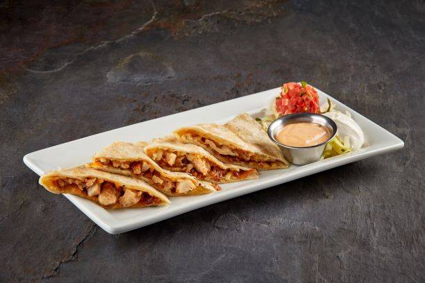 Bacon Ranch Chicken Quesadilla