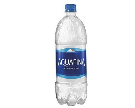 Order Aquafina Water (1 Liter) food online from Shell store, Tampa on bringmethat.com