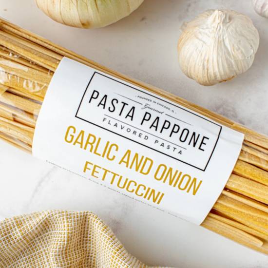 Order Pasta Pappone Garlic & Onion 12oz food online from Everyday Needs by Gopuff store, Melrose Park on bringmethat.com