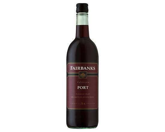 Order Fairbanks Port Dessert, 750mL dessert wine (18.0% ABV) food online from Bellerose Wines & Liquor store, Queens on bringmethat.com