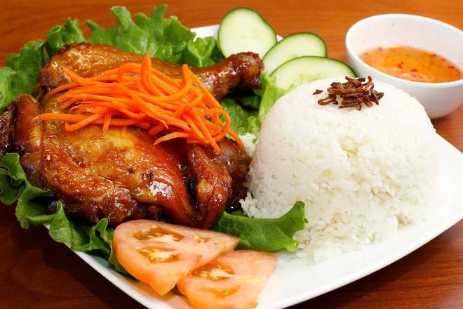 Order Five Spice Chicken Rice Plate food online from Sunflower Garden Restaurant store, San Francisco on bringmethat.com