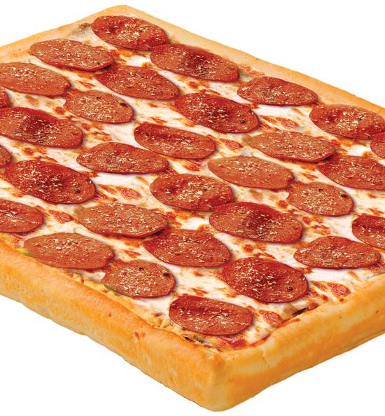 Order Extra Cheesy Superoni Pizza Large food online from Rocky Rococo store, Oshkosh on bringmethat.com