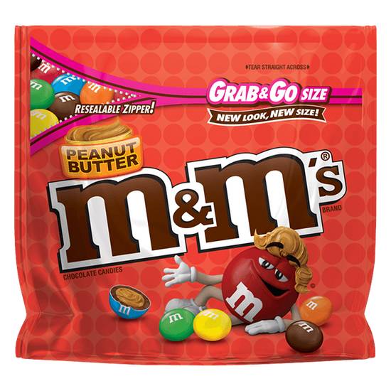 Order M&M's Peanut Butter Pouch 5oz food online from Casey store, Carter Lake on bringmethat.com