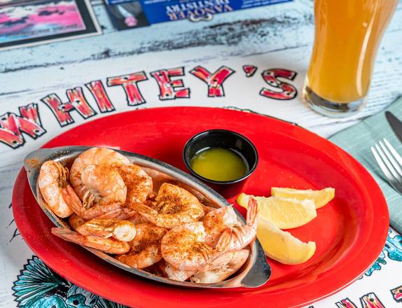 Order Steamed Shrimp (1/2 lb) food online from Whiteys Fish Camp store, Fleming Island on bringmethat.com