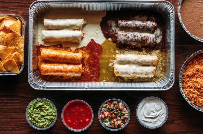 Order Enchilada Family Meal food online from La Palmera store, seattle on bringmethat.com