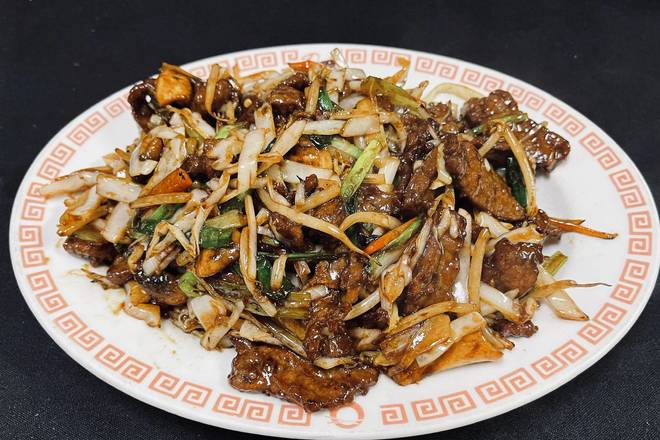 Order Mongolian Barbecue Beef food online from Szechuan Restaurant Cityview store, Fort Worth on bringmethat.com