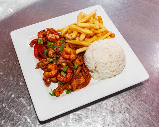 Order Chicken Sauteed with Shrimp food online from La Granja store, Hollywood on bringmethat.com