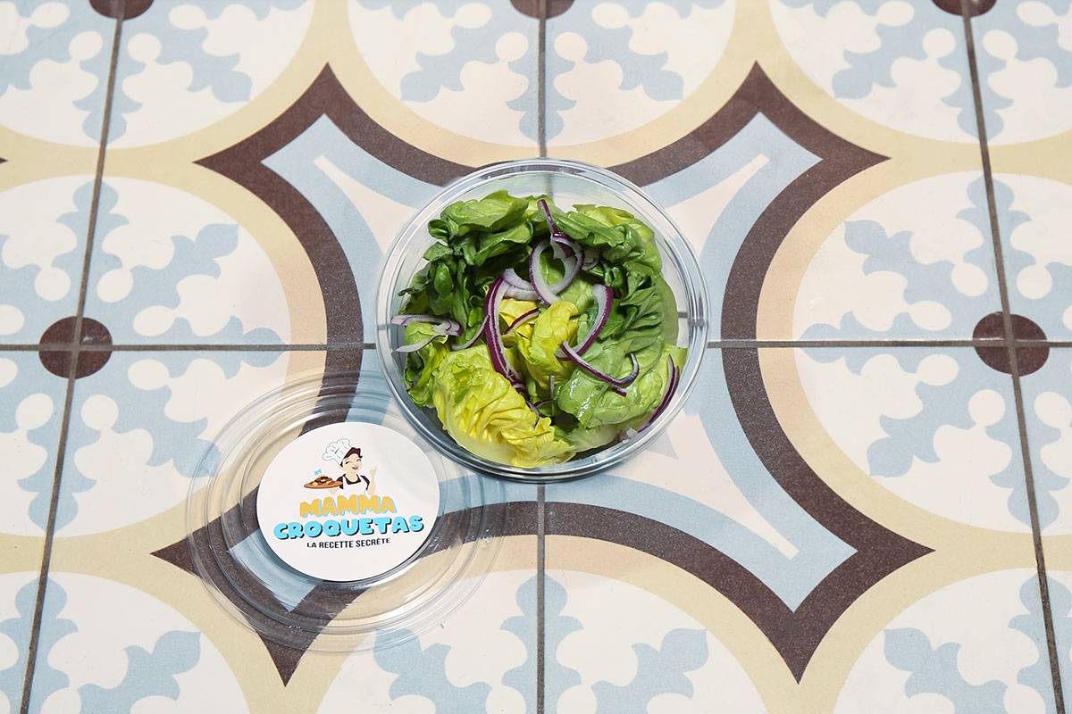 Salade pickles oignons et balsamique