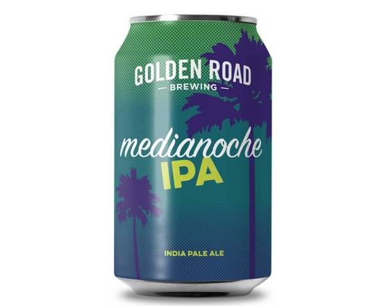 Order Golden Road Medianoche IPA 6pk cans food online from Silver Liquor Market store, Los Angeles on bringmethat.com