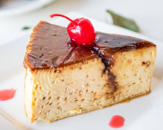 Order Flan food online from La Parrilla Latin Food Llc store, Chicago on bringmethat.com