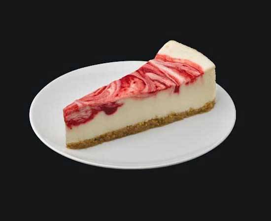 Order Strawberry Swirl Cheesecake food online from Long John Silver's store, Bowling Green on bringmethat.com
