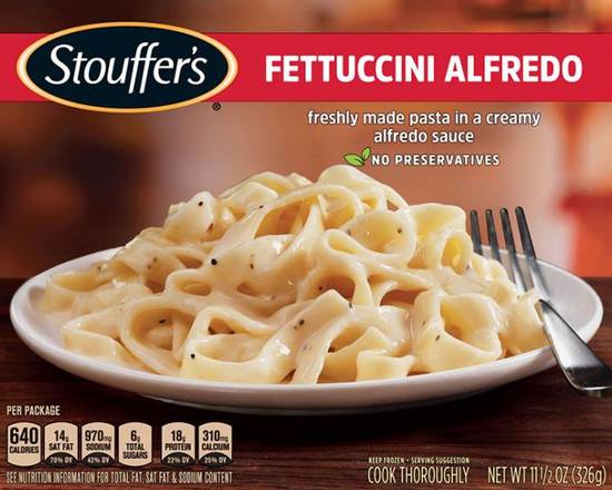 Order Stouffers Fettuccini Alfredo  food online from Fresko Market store, Miami on bringmethat.com