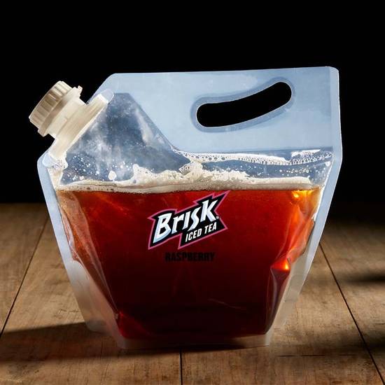 Order Brisk's Raspberry Iced Tea 64 Oz food online from Bj Restaurant & Brewhouse store, San Diego on bringmethat.com