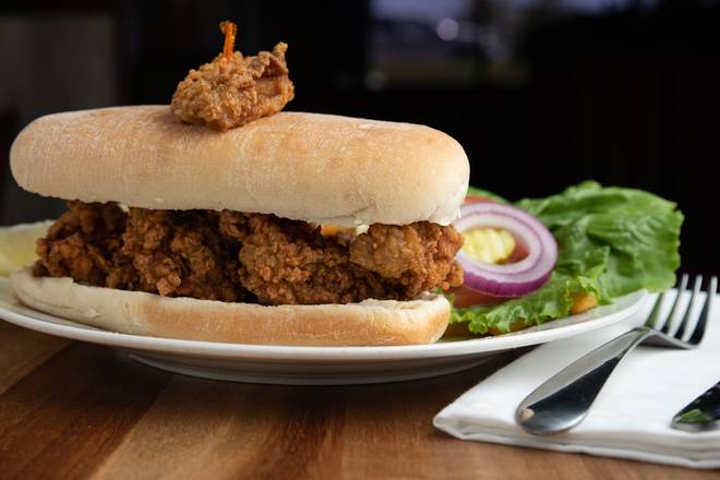 Order Oyster Po Boy food online from Whiteys Fish Camp store, Fleming Island on bringmethat.com