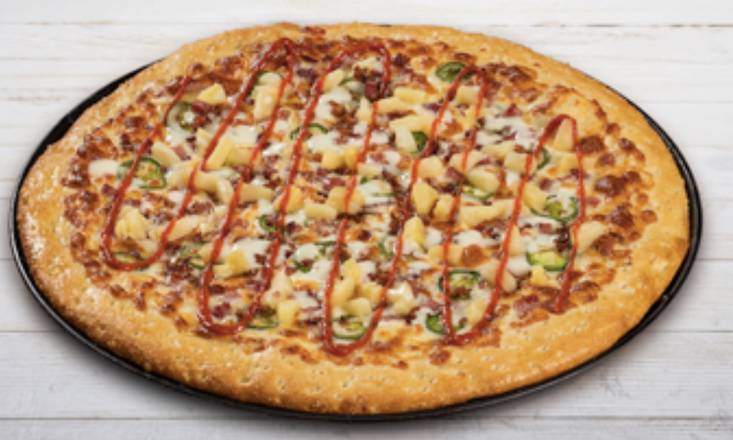 Order Angry Hawaiian Pizza food online from Sardellas Pizza and Wings store, Phoenix on bringmethat.com