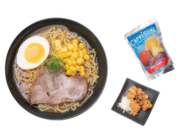 Order Kids Shoyu Ramen w/ Karaage food online from Onoya Ramen store, Honolulu on bringmethat.com