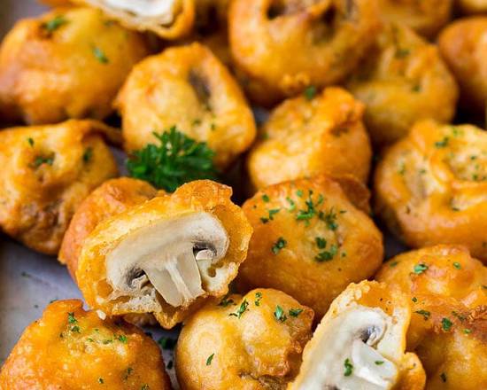 Order Fried Mushrooms food online from Jr's Fish & Chicken - Riverdale store, Memphis on bringmethat.com