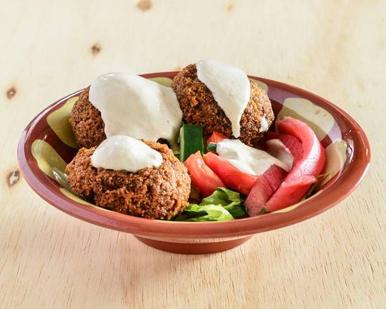 Order Falafel Plate (5pcs) food online from Fabulous Falafel store, Allendale on bringmethat.com