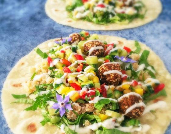 Order Falafel wrap food online from Yumze Food store, Far Rockaway on bringmethat.com