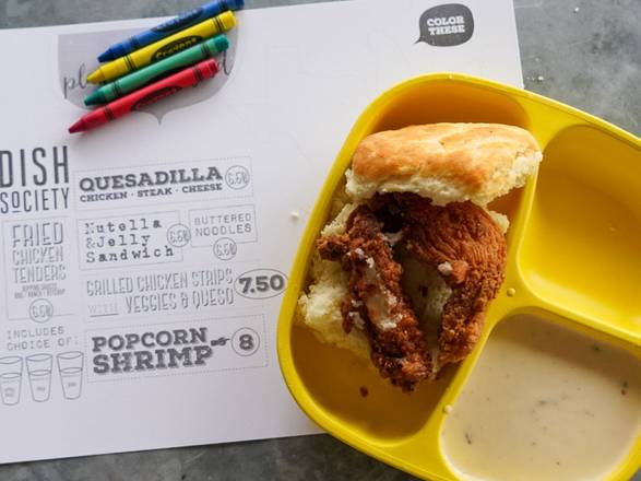 Order Kids Chicken and Biscuit food online from Dish Society store, Houston on bringmethat.com