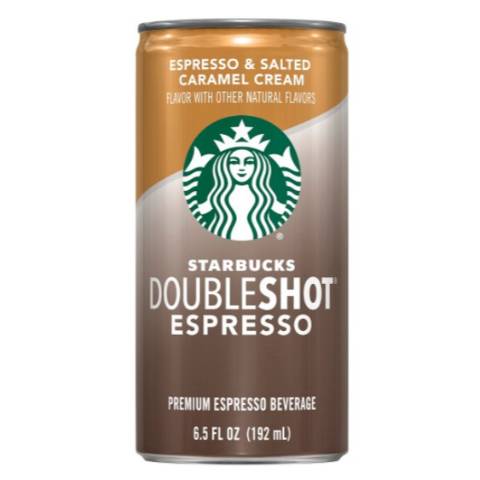 Order Starbucks Doubleshot Espresso Salted & Caramel Cream 6.5oz food online from Aplus store, Georgetown on bringmethat.com
