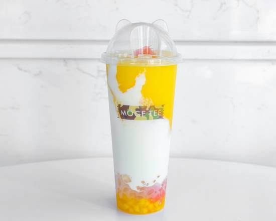 Order Mango Pomelo (700 ml) (24 oz) (杨枝甘露) food online from Möge Tee South Miami store, South Miami on bringmethat.com