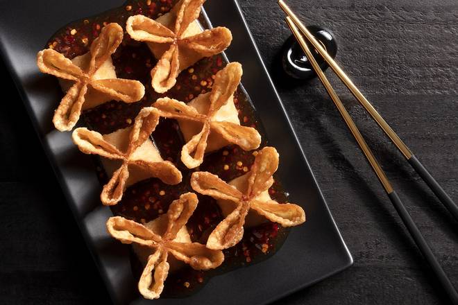 Order Hand-Folded Crab Wontons | 6 Count food online from P.F. Chang's China Bistro store, McAllen on bringmethat.com