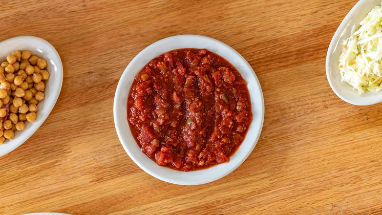 Order Matbucha food online from Pita Hut store, Miami Beach on bringmethat.com
