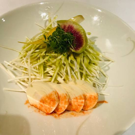 Order Hearts of Palm Jalapeno Dressing food online from Matsuhisa store, Beverly Hills on bringmethat.com