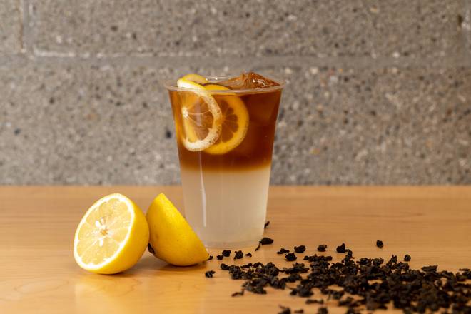 Order Lemonade Charcoal Oolong Iced Tea 柠檬水炭烧乌龙冰茶 food online from One Plus store, Berkeley on bringmethat.com